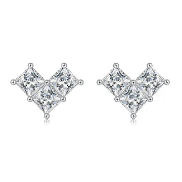 Coeur de Princesse Earrings (3.0 Carats)